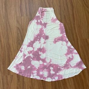 Acid Wash Casual Party Summer Dress